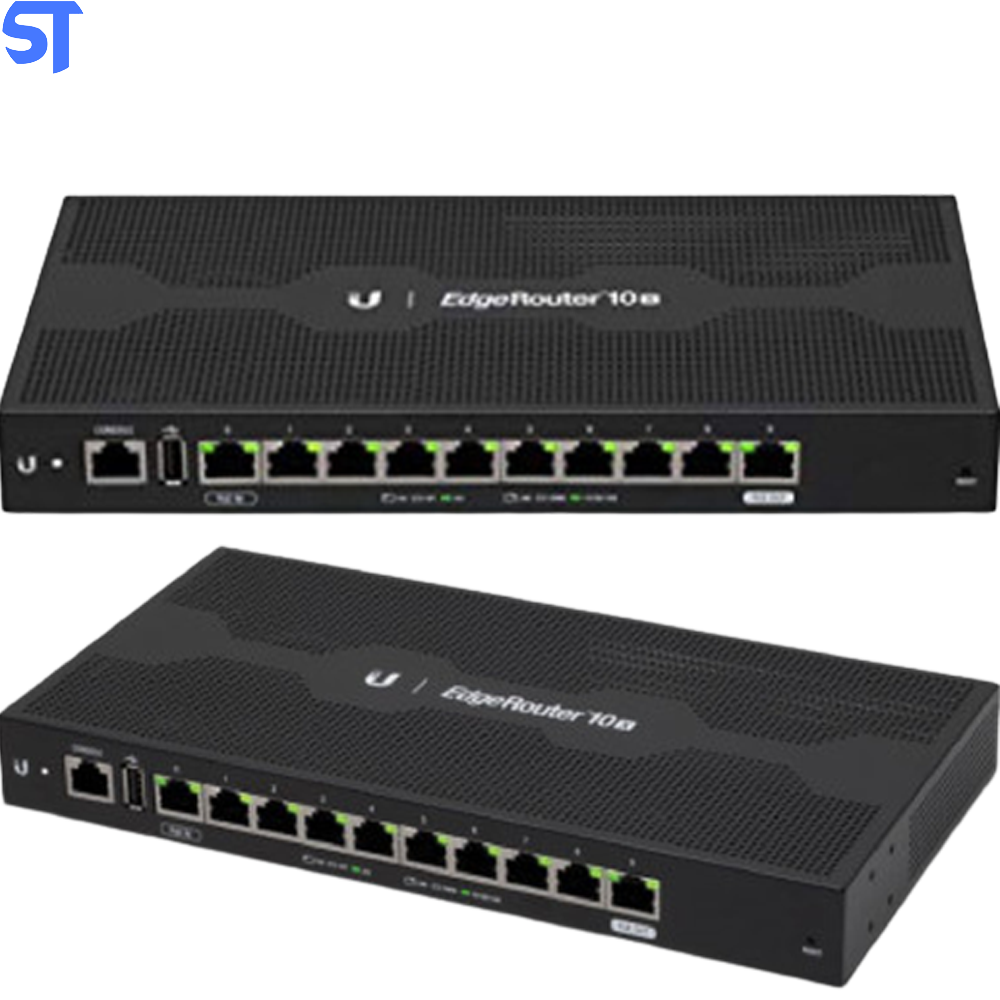 Roteador Ubiquiti Edgerouter 10x 10 Portas Gigabit Poe Mpn: Er-10x