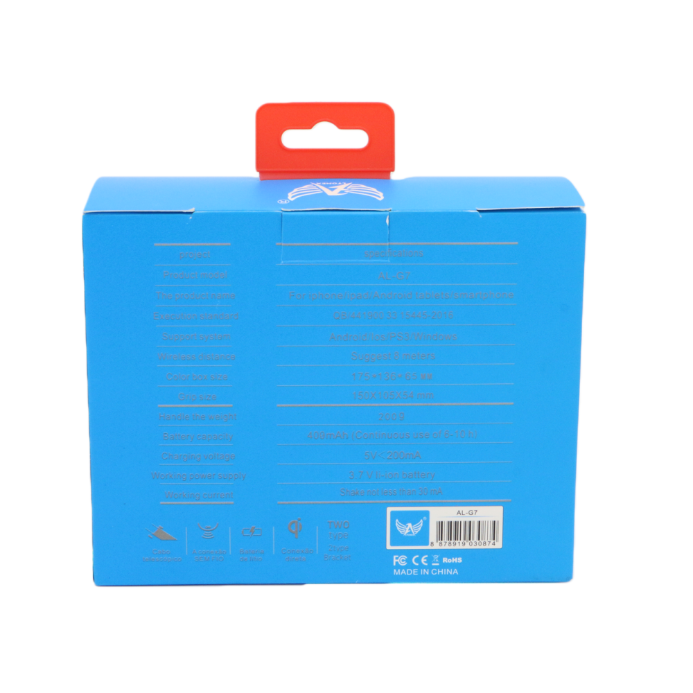 Controle Joystick Wireless Para Celular IOS Android e Windows Altomex -AL-G7