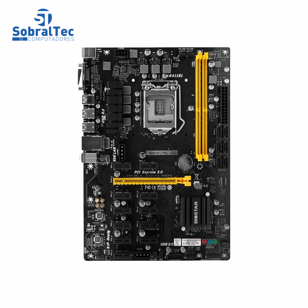 Computador Gamer Core i5-7400 3.70 GHz -HD SSD 1TB- Memória 8GB DDR4- Placa Vídeo GTX 1050 TI 4 GB 256Bits