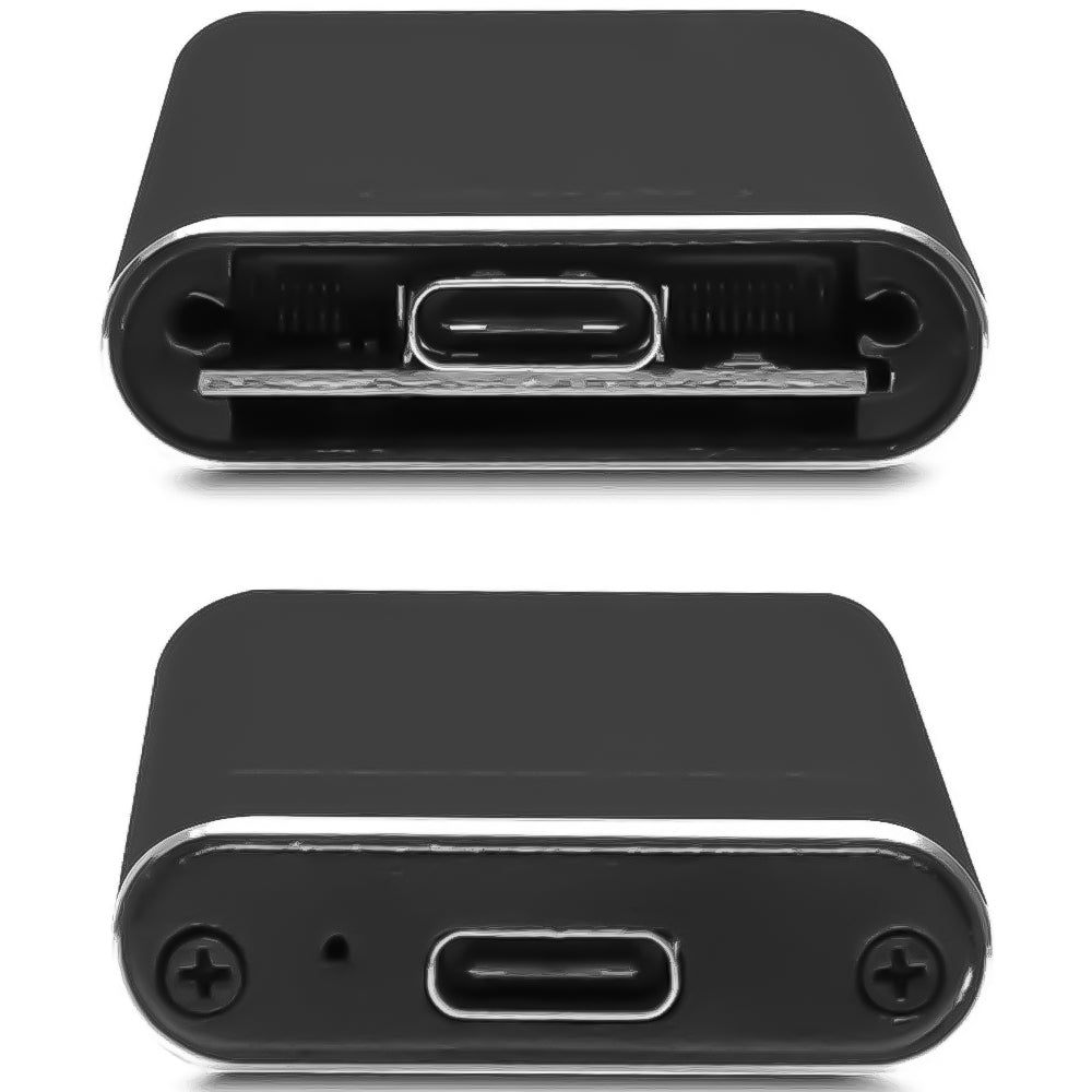 Gaveta Case Para SSD M.2 Sata e Nvme USB 3.0 Em Alumínio até 10Gbps KP-HD812