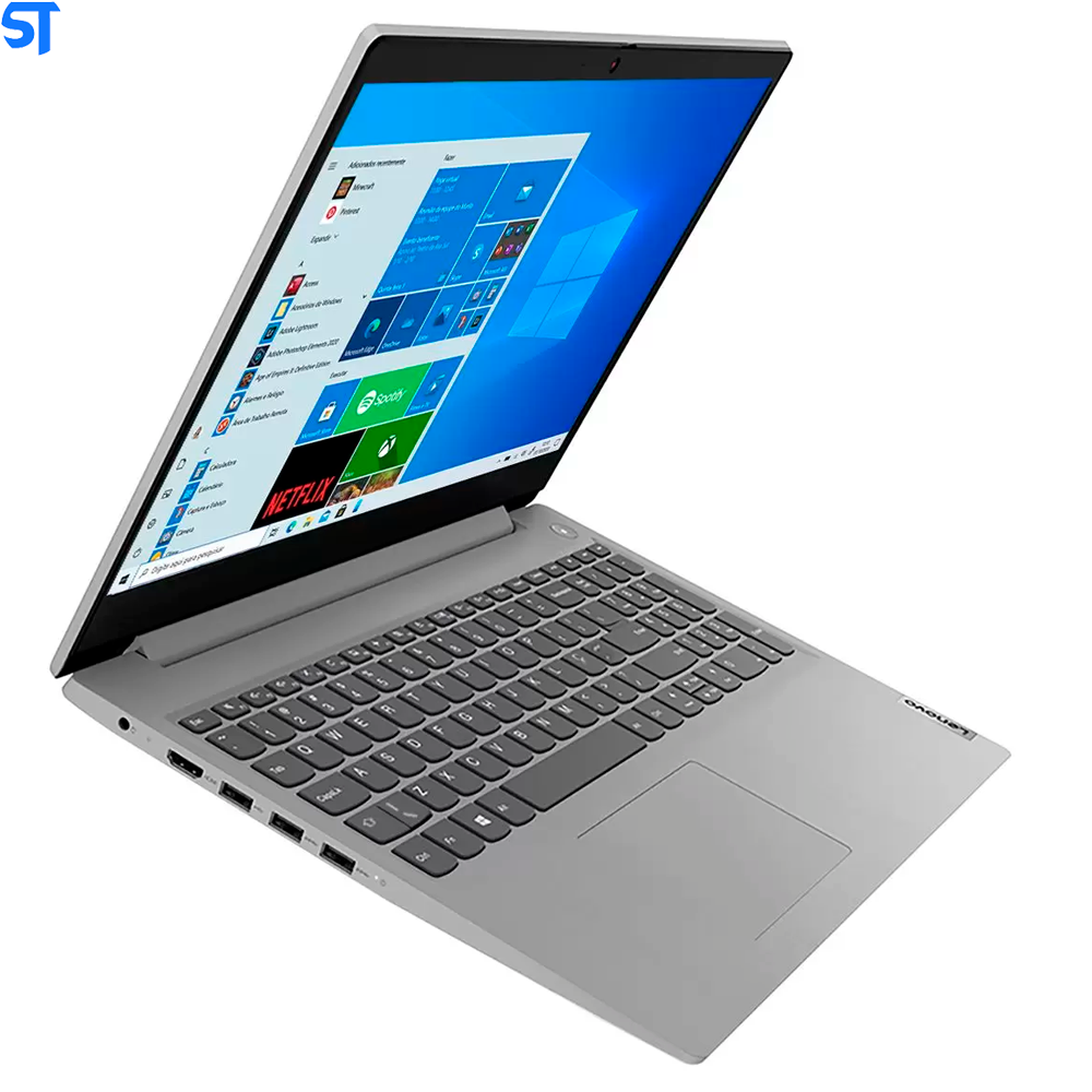 Notebook Lenovo Dual Core 4GB 128GB SSD Tela 15.6