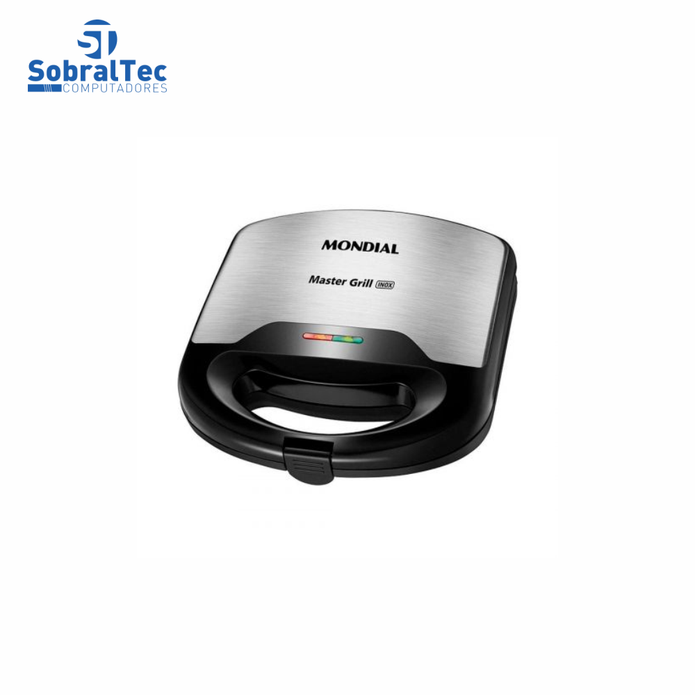 Sanduicheira Master Grill Mondial Inox S-20 220V