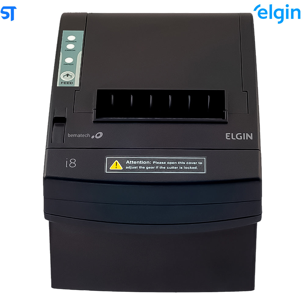 Impressora Fiscal i8 Elgin Com Modulo Fiscal Eletronico MFe2 Smart V1 Elgin Ethernet e USB + Serial