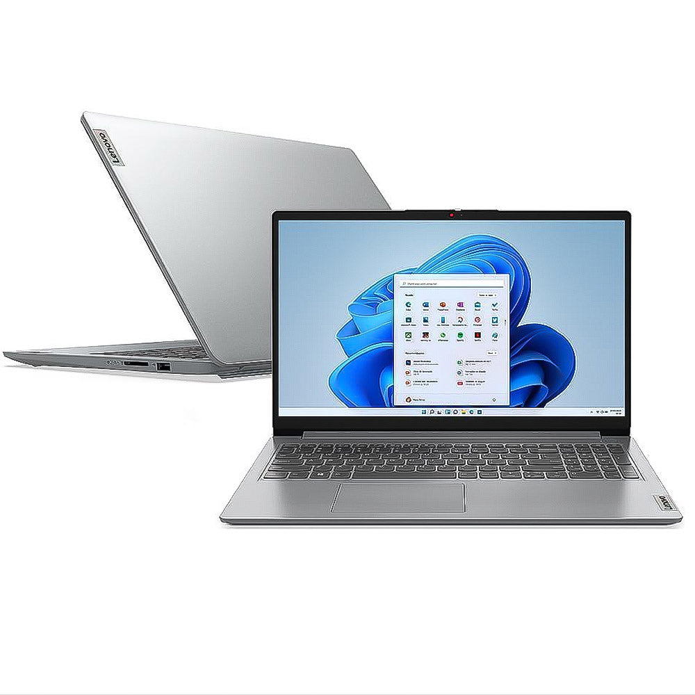 Notebook Lenovo ideaPad 1i Intel Core i5 1235U, 8GB 512GB SSD, Tela de 15,6