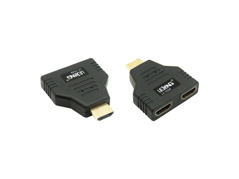 Divisor Duplicador HDMI 1X2 LE-5568 - Lelong