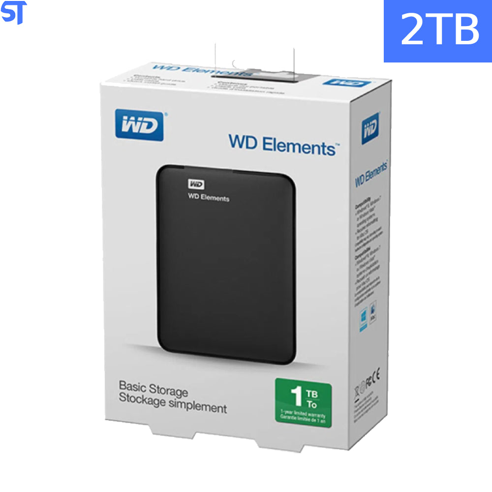 HD Externo Western Elements 2TB / 2.5