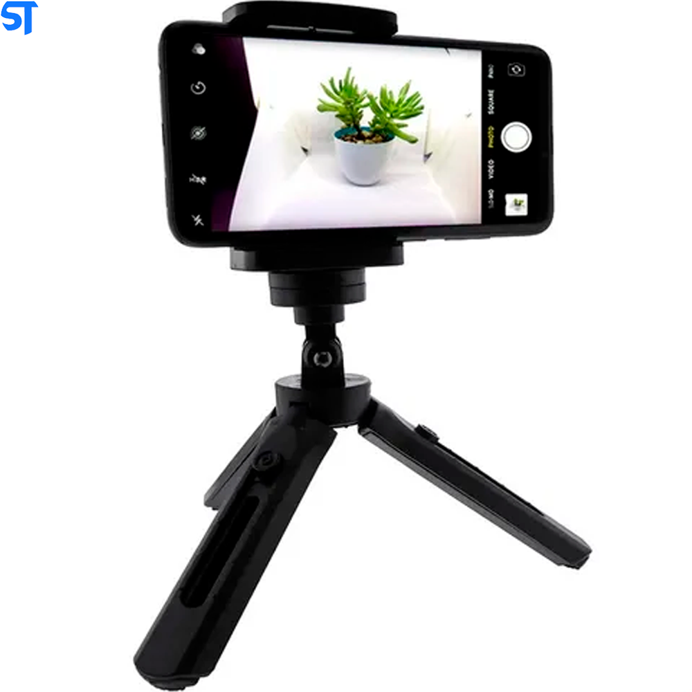 Tripé Ajustável Profissional Para Smartphone Com Rotação 360°