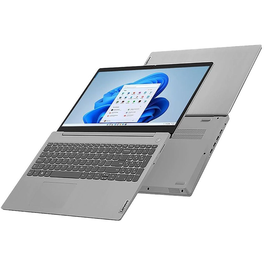 Notebook Lenovo Ultrafino IdeaPad 3i Intel Core i5-10210U, 8GB, SSD 256GB, Windows 11, 15.6, Prata - 82BS000GBR