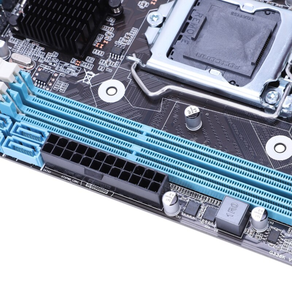 Placa Mãe Moczi HM55 Micro Atx Socket 1156 DDR3 Lan 10/100 AMI bios TG-HM55G336