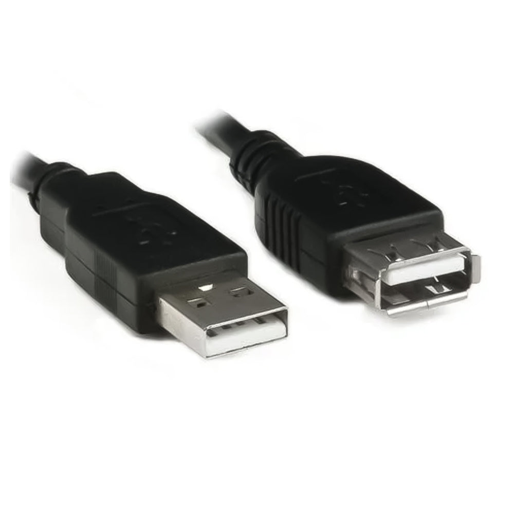 Cabo Extensor USB 2.0 Macho/Femea 1.5M Kapbom Preto - KAP-UN-1.5M