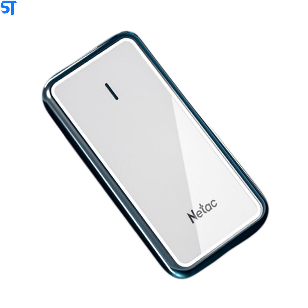 SSD Externo 1Tb Gamer Rgb LED Netac Usb-C | USB 3.2 Gen 2 | Leitura 550 Mb/S Gravação 510 mb/s