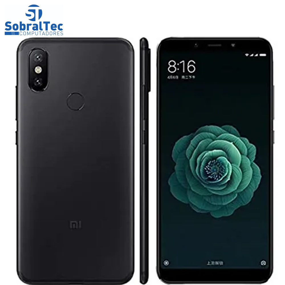 Smartphone Redmi Mi A2 64GB 4GB Ram 2 Chip Preto