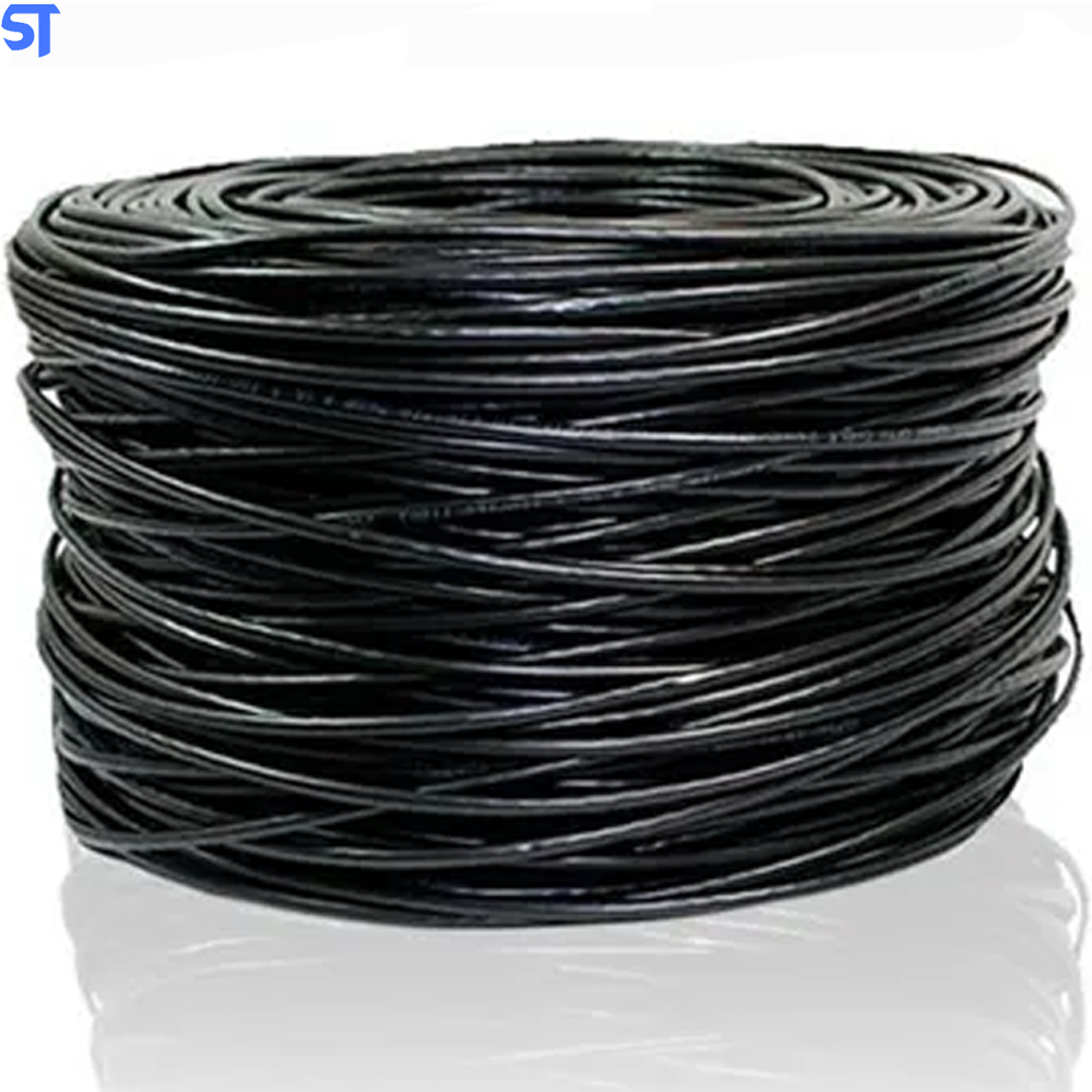 Cabo de Rede 25 Metros Mk2 Tecno 23AWG UTP Categoria 5E Preto 20Mt