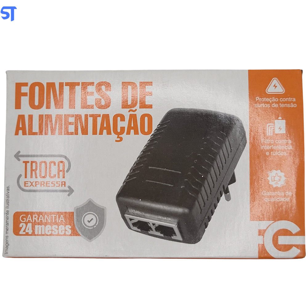 Fonte Poe Chaveada 24V 01Am