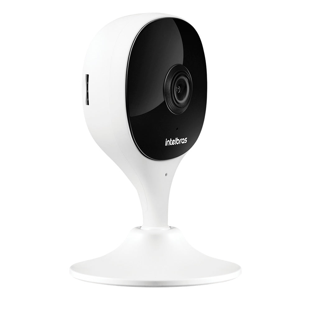 Câmera Interna Wi-fi Full HD IMX C Branca Intelbras Com Micro SD de 32GB