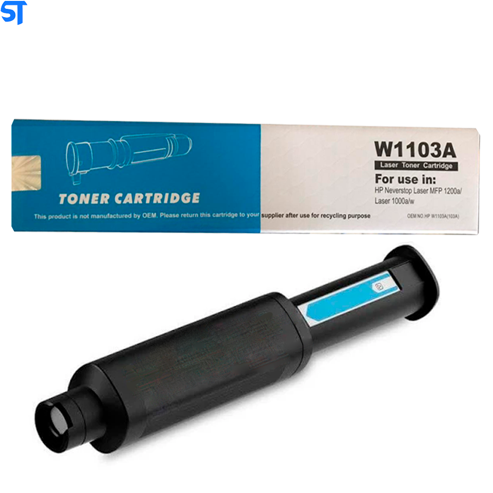 Toner Compatível HP 103A W1103A Para HP 1200A 1000A