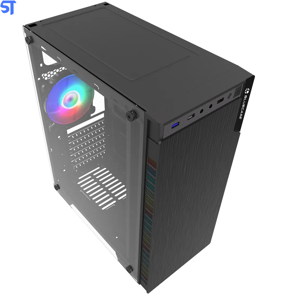 Gabinete Gamer Bg-030 Preto Bluecase S/ Fonte / Usb 3.0