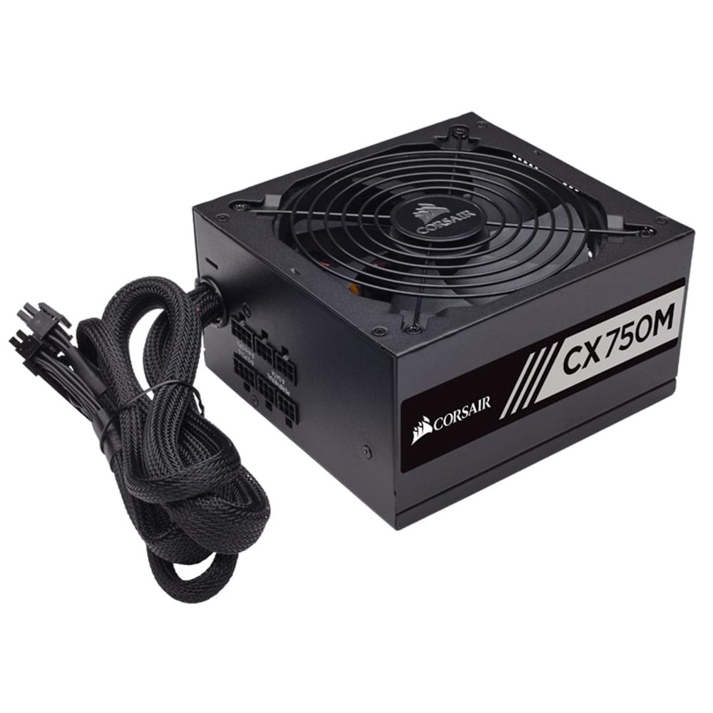 Fonte Atx Corsair 750W CX750m 80 Plus Bronze Modular - ( Cp-9020061-na )