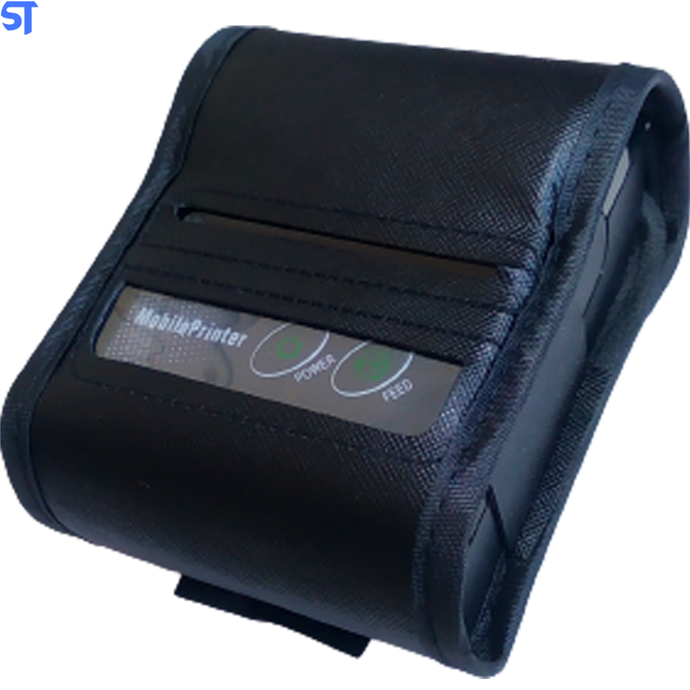Impressora Térmica 58mm Mini Bluetooth Portátil Sem Fio Com Bolsa De Cintura MobilePrinter