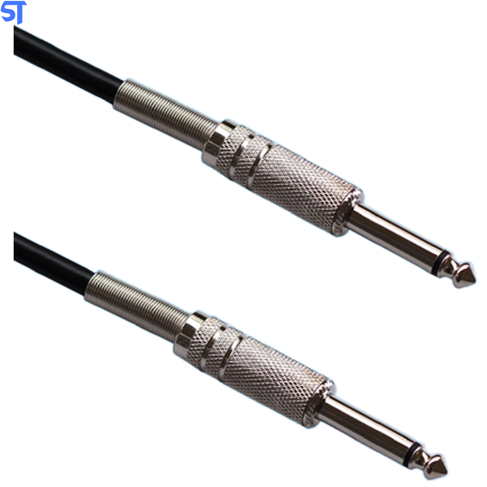 Cabo de Guitarra 1.8 / 3 / 4.5 / 5/6/7/8 / 3m 6.35mm Macho para Macho