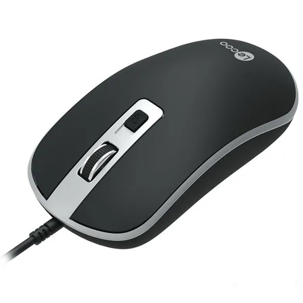 Mouse Com Fio Usb Lenovo Lecoo Ms104