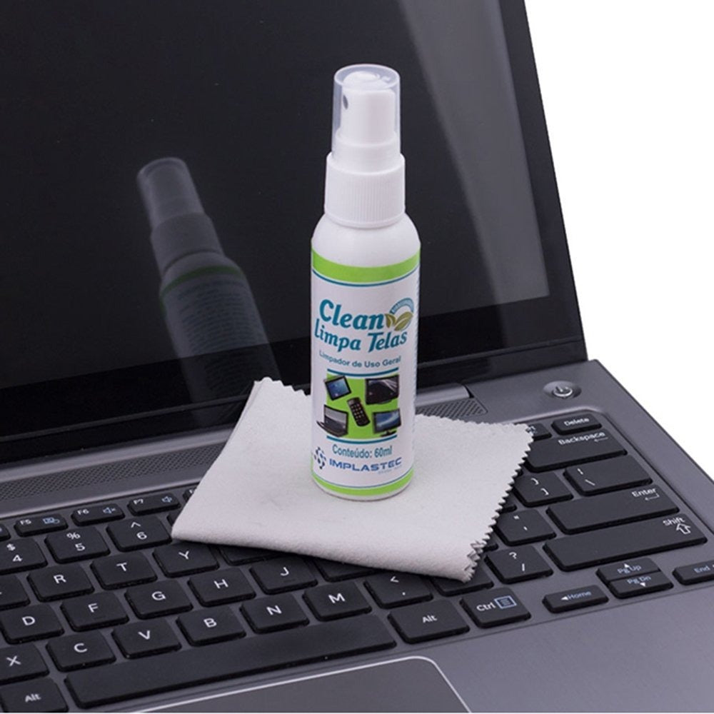 Clean Limpa Telas Com Flanela Implastec 60ml