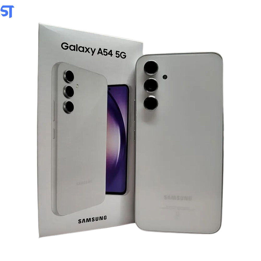 Smartphone Samsung Galaxy A54 256GB Branco 5G Octa-Core 8GB RAM 6,4" Câm. Tripla + Selfie 32MP Dual Chip