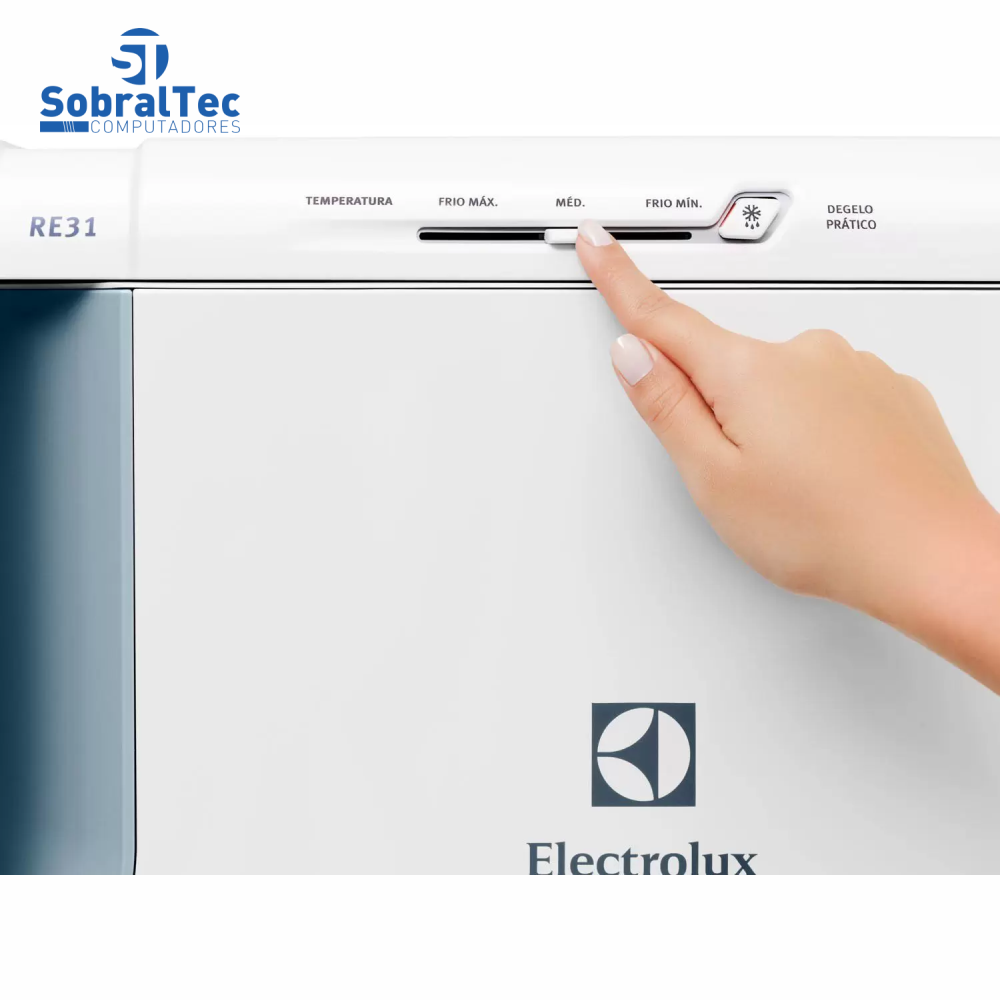 Geladeira/Refrigerador Electrolux 240L RE31 - Branco 110v