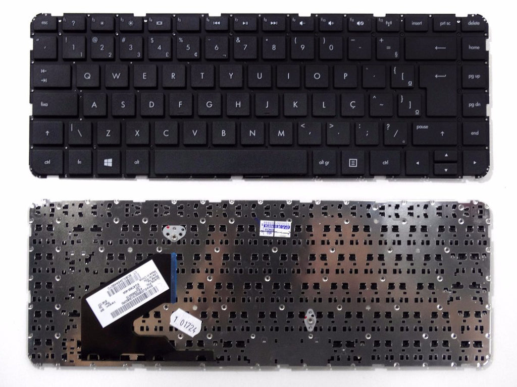 Teclado Notebook HP Pavilion 14-B -Black - Br - Flat Normal