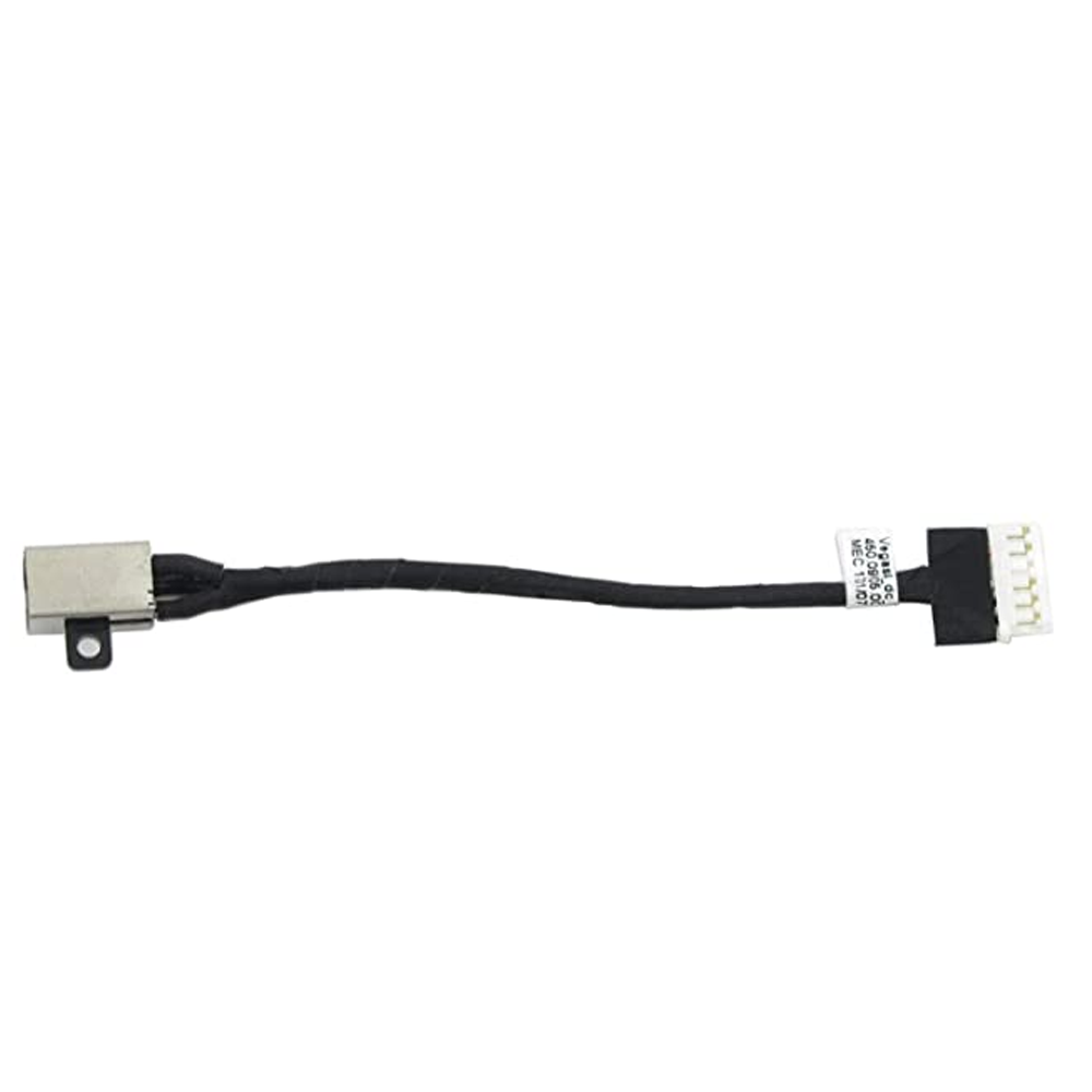 Conector Dc Jack Com Cabo 10CM Compatível Dell Inspiron 15 3567 i3567 i3567-5664BLK-PUS p63f p63f002