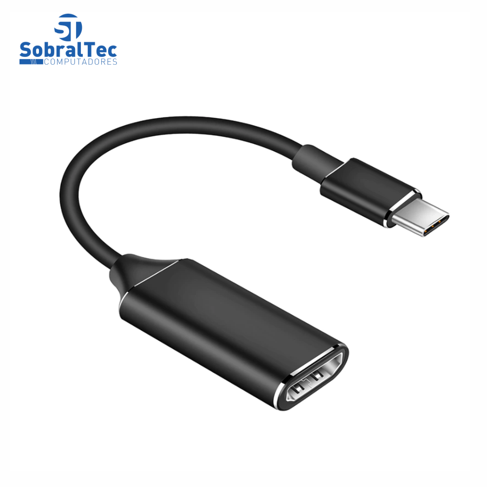 Adaptador Usb Tipo C Macho Para Hdmi Fêmea  4K