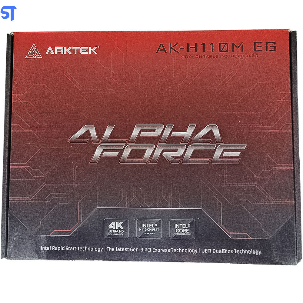 Placa Mãe Arktek AK-H110M EG / LGA1151 / Intel H110 / Micro ATX / DDR4