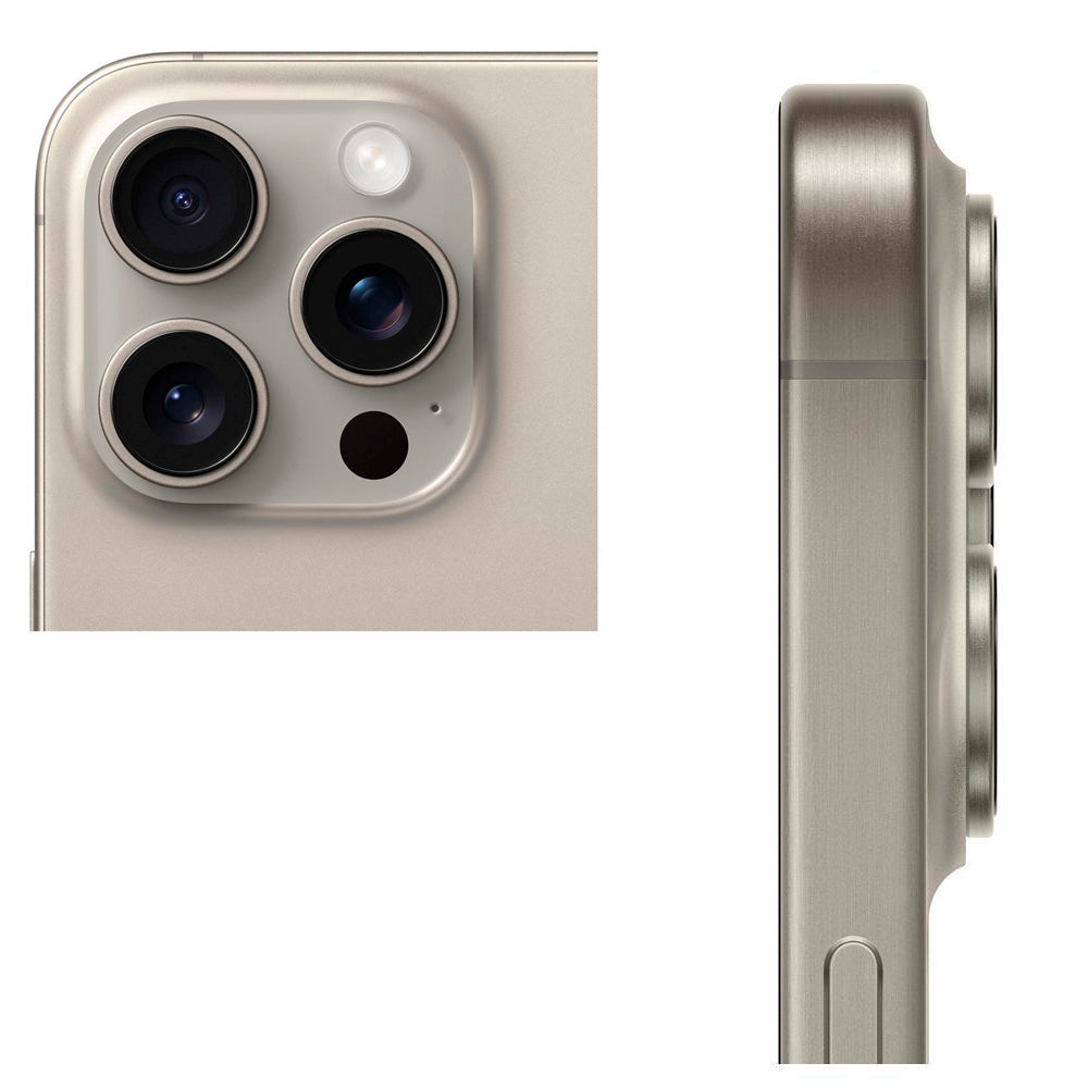 iPhone 15 Pro Max Apple (1TB) Titânio Natural, Tela de 6,7", 5G e Câmera de 48MP