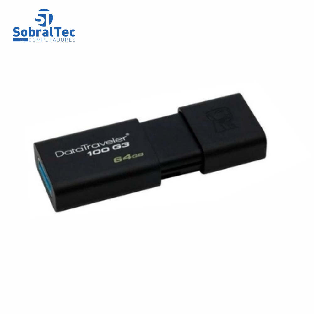 Pen Drive Kingston DataTraveler USB 3.0 64GB - DT100G3/64GB