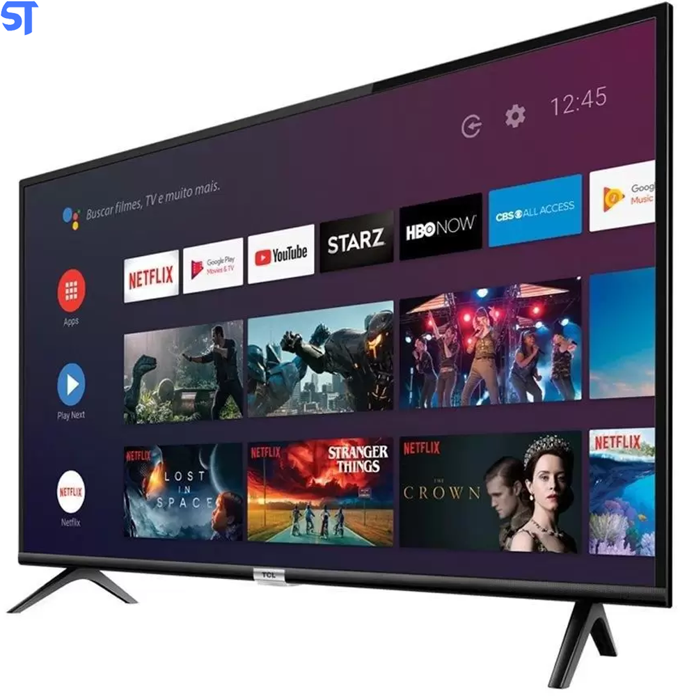 Smart TV LED 40” TCL 40S6500FS LCD Full HD com Wi-Fi, 1 USB, 2 HDMI, Android, Bluetooth, 60Hz - Semp