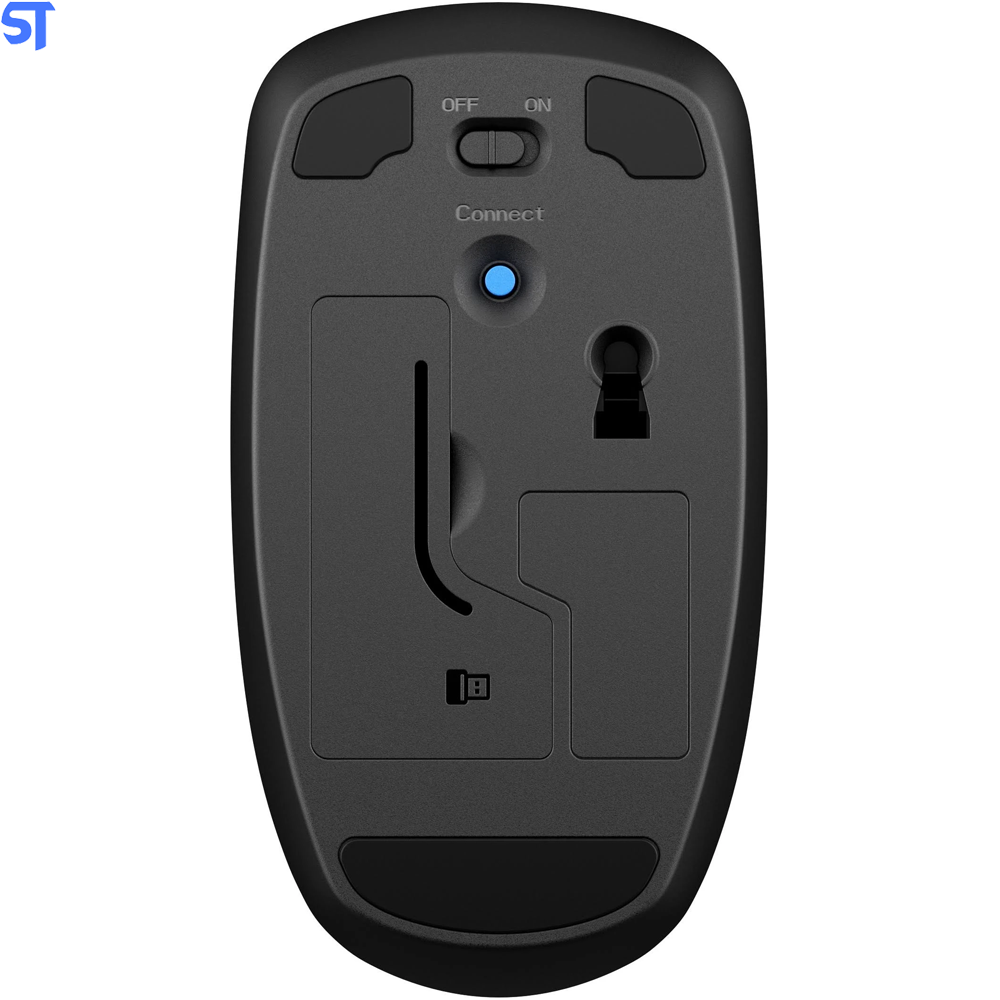 Mouse Hp Sem Fio 1600dpi X200 Preto