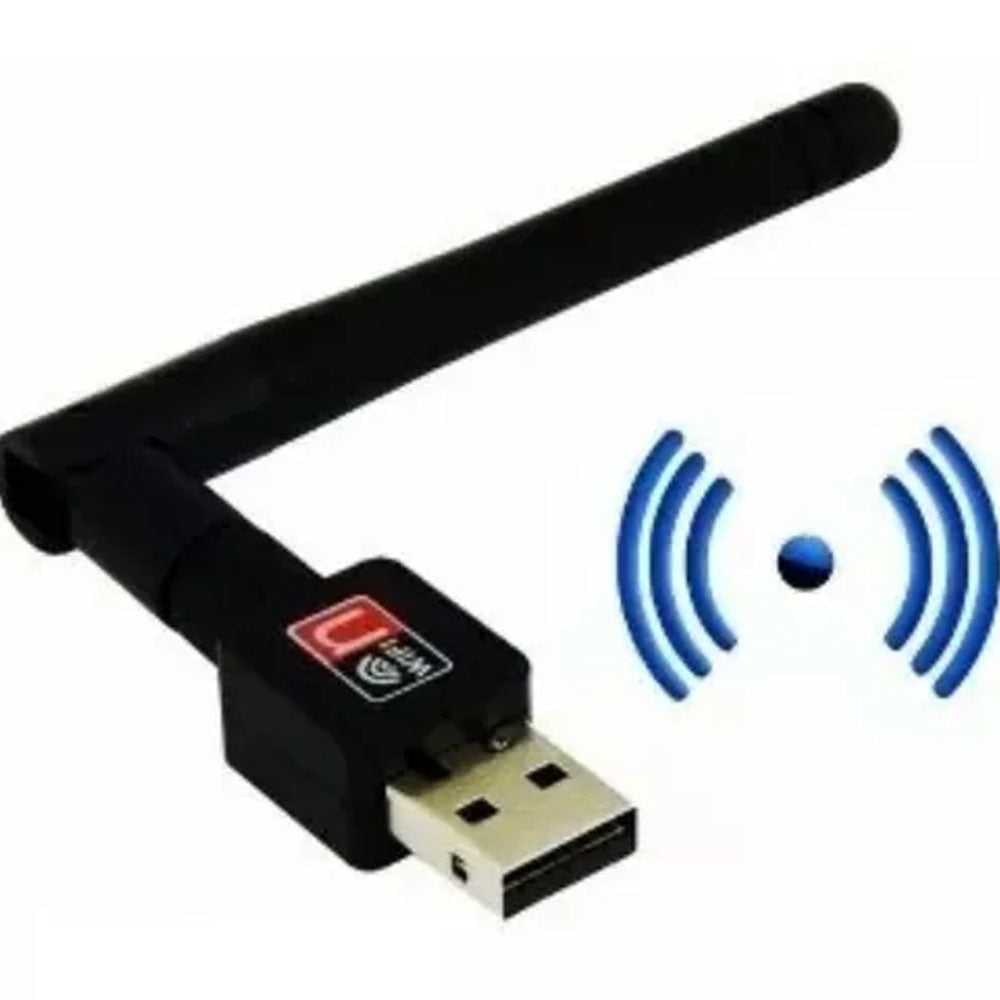 Antena Adaptador USB WiFi 1200 Mbps LAN 2Dbi 2.4G 802.11n / G / b WI FI