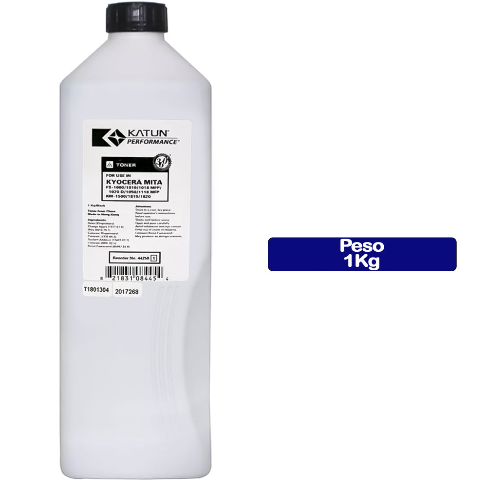 Toner Refil Kilo Kyocera Mita TK20 TK100 | FS1000 FS1010 FS1020D KM1820 FS1050 | Katun