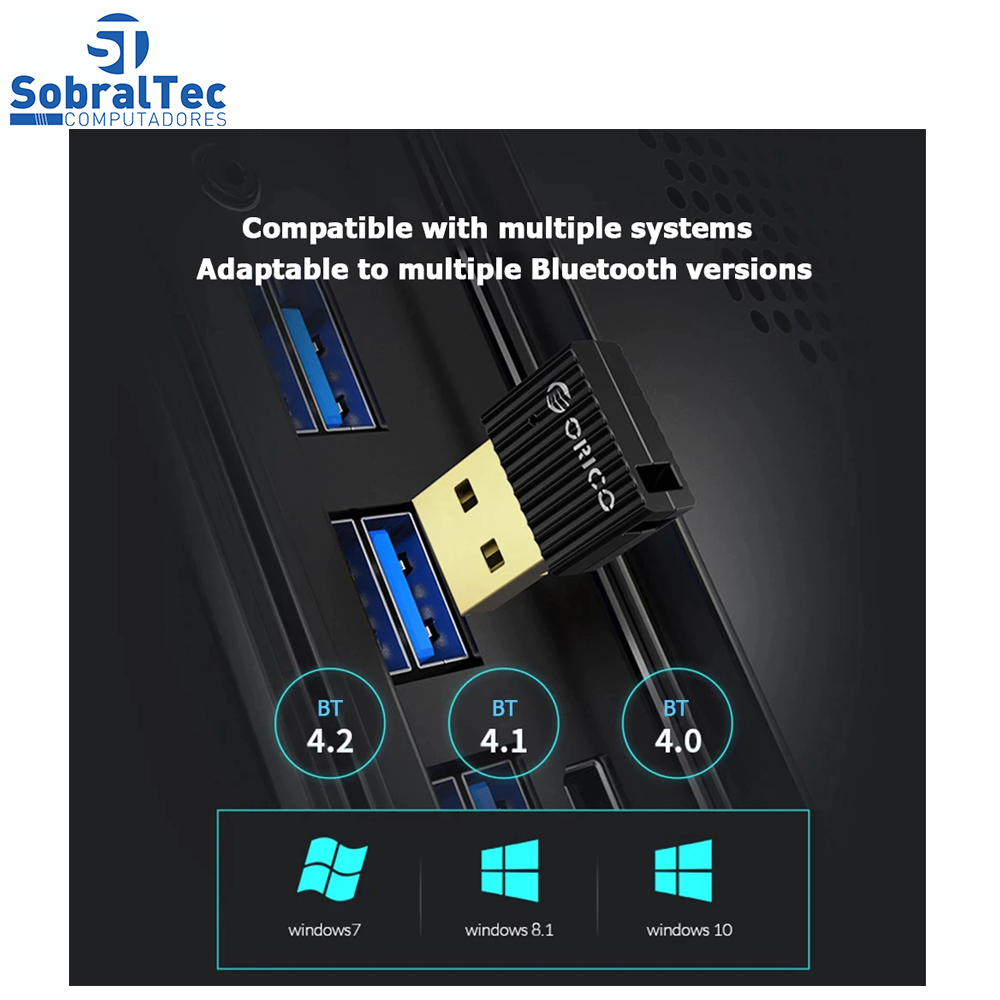Adaptador Bluetooth 5.0 Orico BTA-508