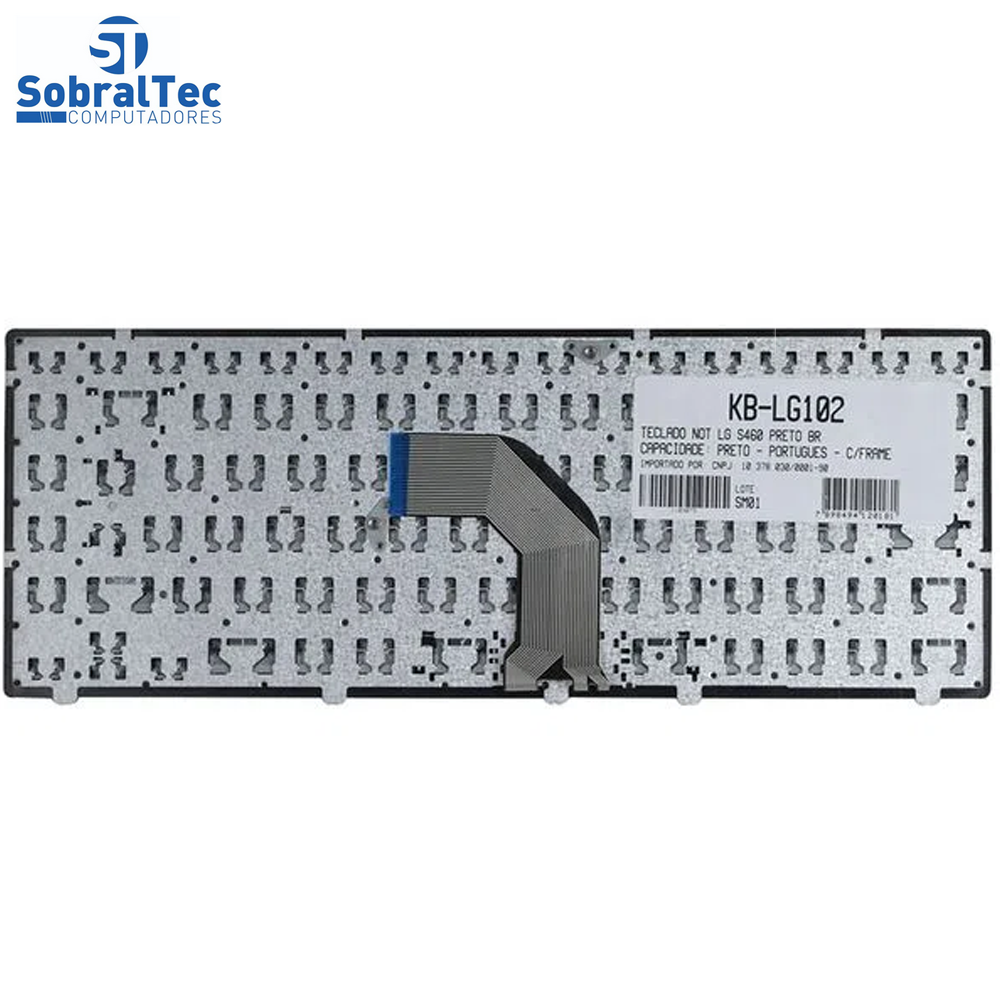 Teclado Do Notebook LG ABNT2 P/N AELG2600010 2B-02803Q100 Lgs43 S425 S430 S460