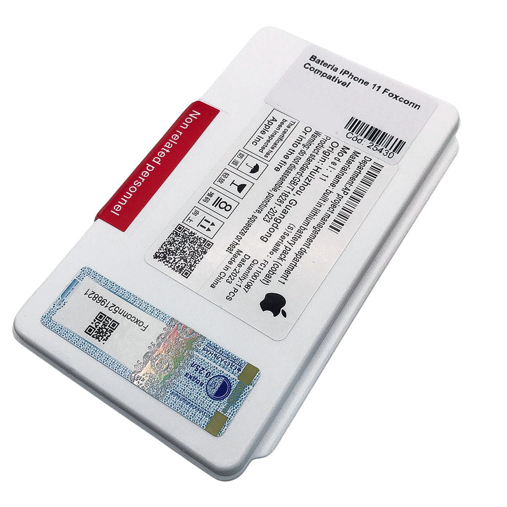 Bateria iPhone 11 Foxconn Compatível