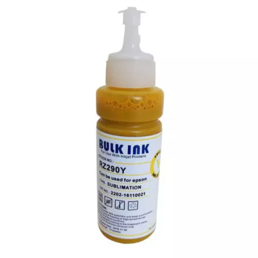Tinta Para Sublimacao Amarela InkBank RZ290Y- 100ml