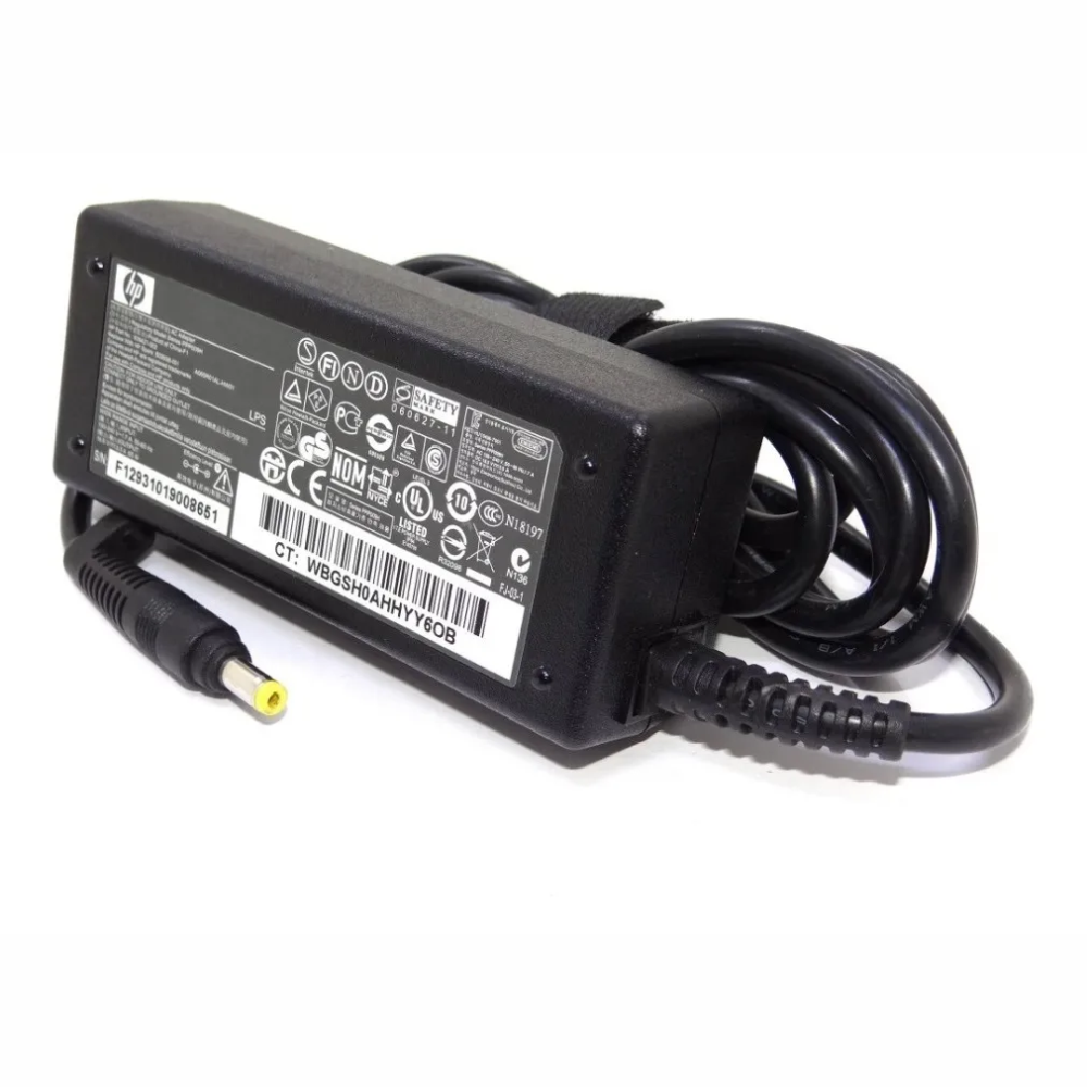 Fonte Notebook Hp 18,5v 3,5a N18152 RevA03 Pino Amarelo 4.8mx 1.7m