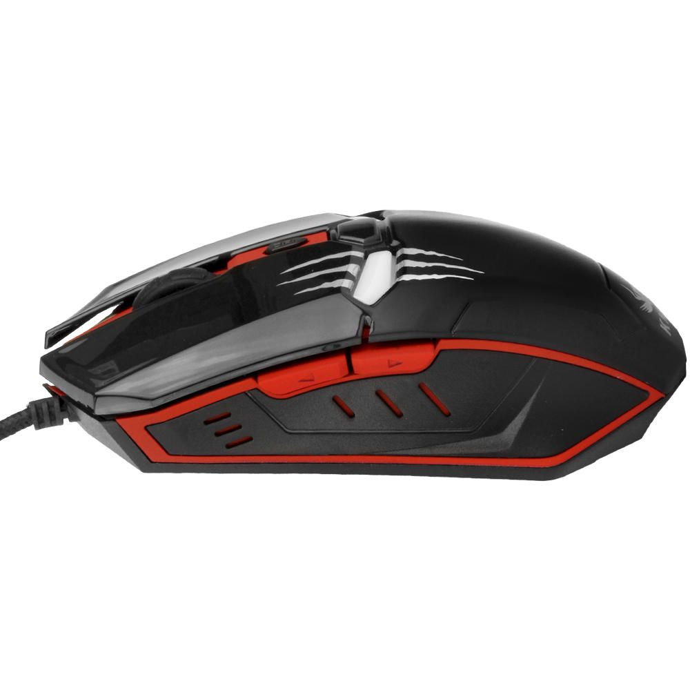 Mouse Gamer Óptico Usb2.0 2400DPI 6 Botões 37 Ips Knup Kp-V22