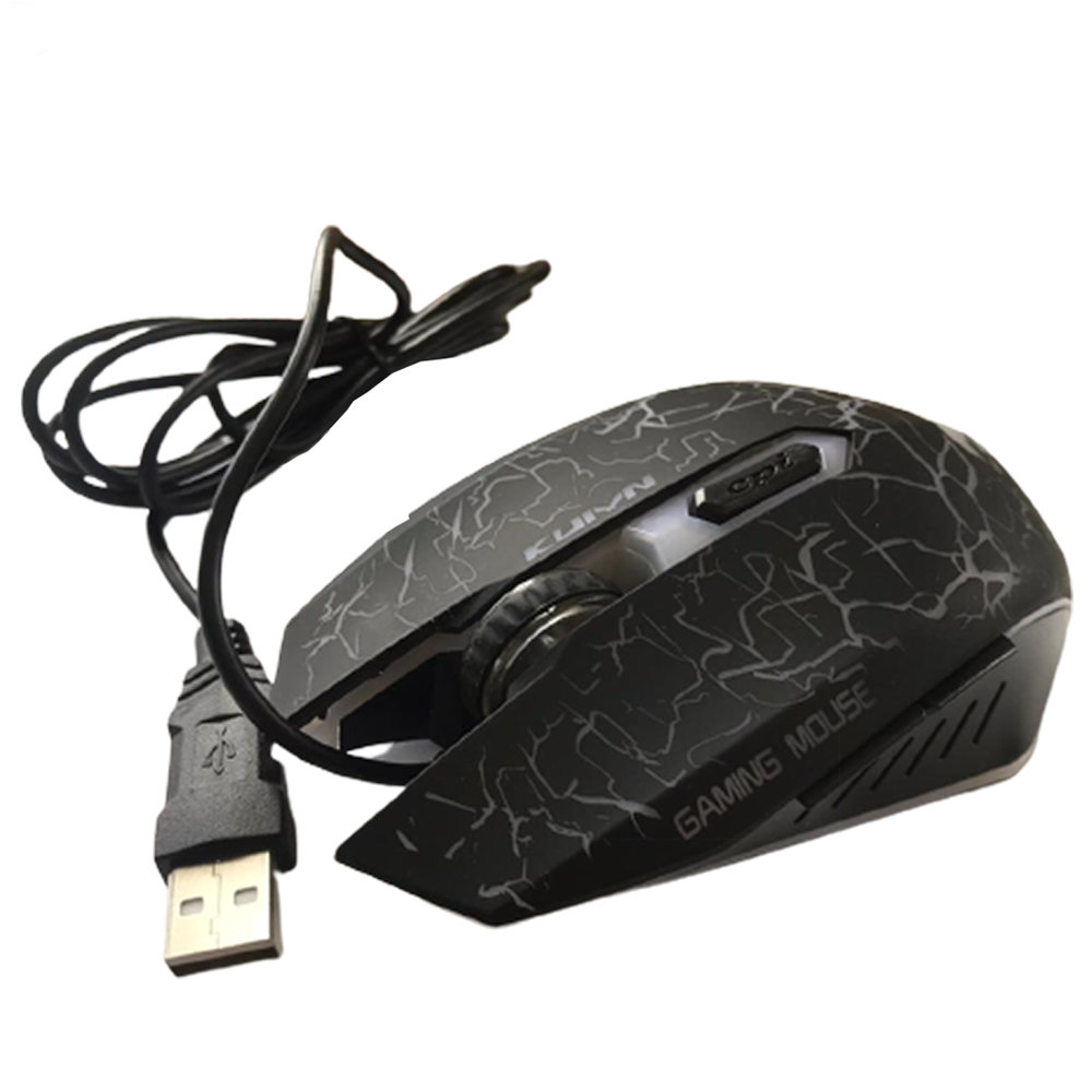 Kit Gamer Teclado, Mouse e Mousepad Kuiyn T6 - Preto