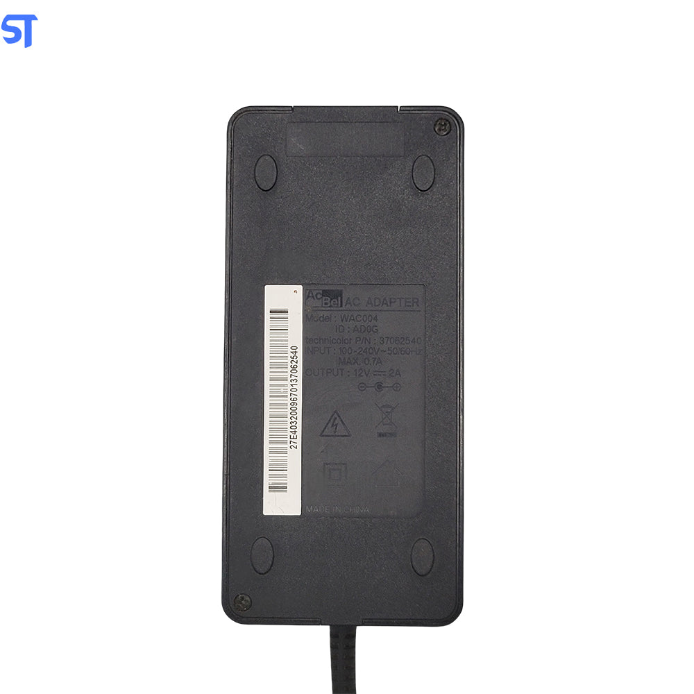 Fonte de Alimentação 12V - 2A AC Adapter Ac Bel Pino 5,2mm x 2,6mm Modelo: WAC004