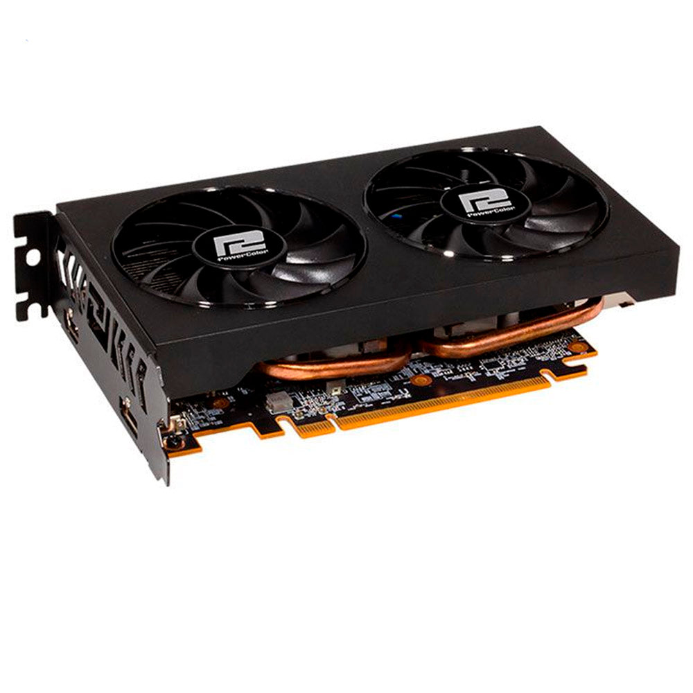 Placa de Video 4GB PowerColor Radeon RX 6500 XT Fighter Oc, GDDR6, 64-bit, Axrx-6500xt-4gbd6-dh/oc