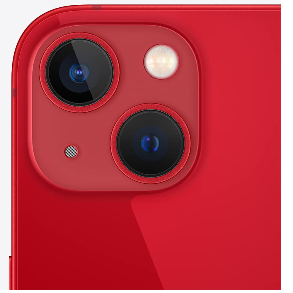 iPhone 13 Apple (128GB) Vermelho, Tela 6,1”, e Câmera Dupla 12MP - iOS