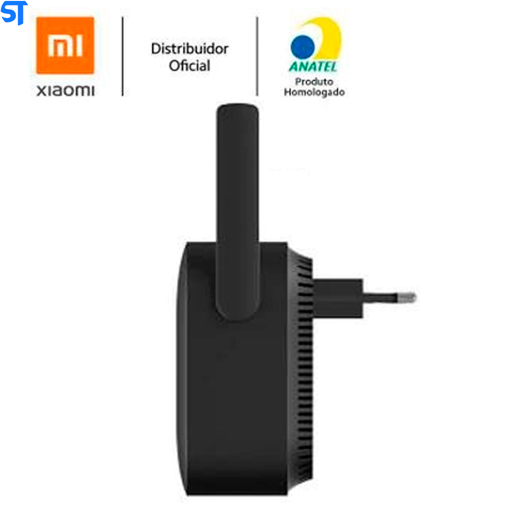 Repetidor Amplificador  Wi-Fi 2.4G Mi Xiaomi Wireless Mi Range Extender PRO- Preto