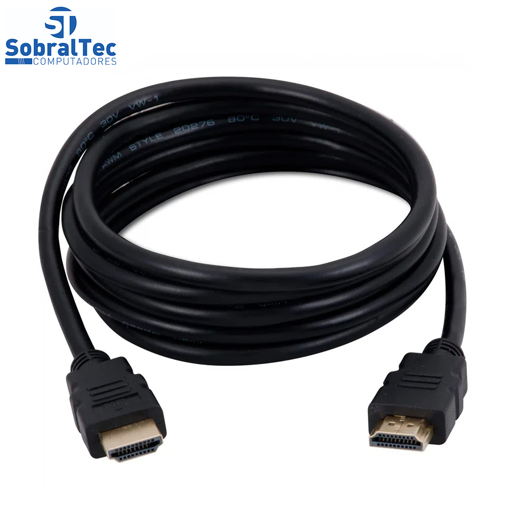 Cabo HDMI Para HDMI 5 Metros Knup KP-H5000-5M